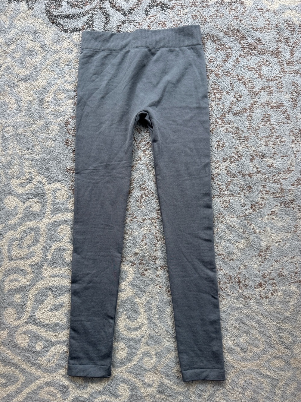 Blue Star Clothing Co. Fleece Lined Leggings Gray L/XL
